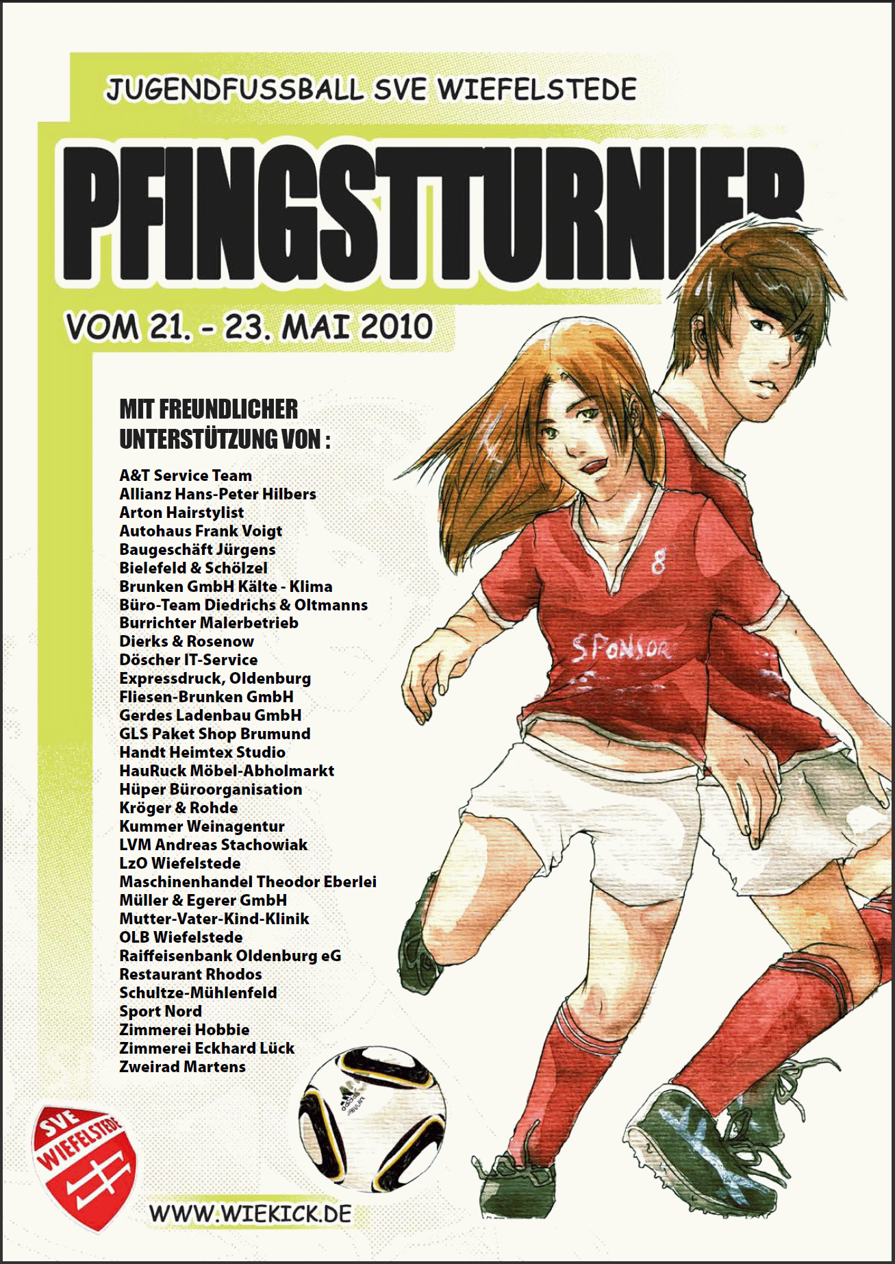 Pfingstturnier Plakat 2010 