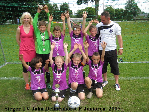 Pfingtsturnier 2014 Sieger F-Junioren 05 TV Jahn Delmenhorst